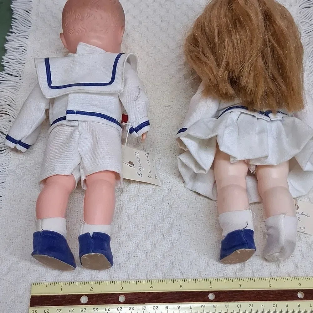 Effanbee‎ 1982 Bobbsey Twins dolls Boy & girl Sailor Dolls